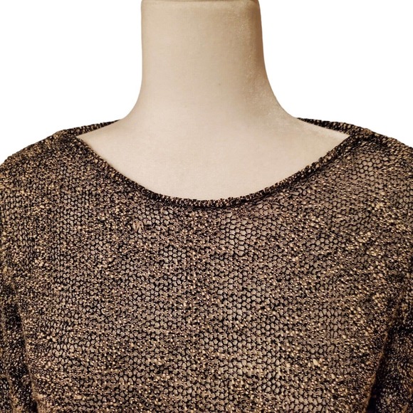 Lilla P Sweater Womens Small Knit Layering Piece See Through Boat Neck S - Picture 4 of 12